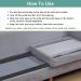 TEUVO Couch Cushion Non Slip Pads to Keep Couch Cushions from Sliding  Hook and Loop Tape with Adhesive for Smooth Surfaces  2m Long and 11cm Wide Tape with Adhesive 11 CM * 2M - Buy Online on GoSupps.com