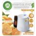 Air Wick Essential Mist, Essential Oil Diffuser, (Diffuser + 1 Refill), Mandarin & Sweet Tangerine, Air Freshener (Device and Packaging May Vary)