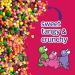 NERDS Candy Dual Variety Grape & Strawberry Watermelon & Cherry Crunchy Fruity - 9.9 Oz - Pack of 6 - Buy Online on GoSupps.com
