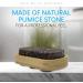 Pumice Stone for Feet with Suction Cups - Exfoliate, Massage, and Clean Feet Easily in Shower - Foot Care for Men & Women - Buy Online on GoSupps.com