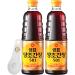 Sempio Brewed Soy Sauce 501 500ml Bundle of 2 with World Food Shop Scoop - Authentic Korean Flavour for Cooking and Seasoning