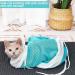 Jantabo 2 Pcs Cat Shower Net Bag Multifunctional Mesh Cat Grooming Bag Cat Restraint Bag for Bathing Ears Clean Nail Trimming Pet Examination Anti-bite and Anti-scratch Keep Pet Calm - Buy Online on GoSupps.com