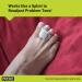PROFOOT Toe Straight Hammertoe Wrap - 1 Pair | Toe Wraps for Straightening Toes | Wear with Shoes - Buy Online on GoSupps.com