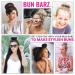 6pc PONY-O and Bun Barz Variety Pack for Fine to Normal Hair - PONY-O Revolutionary Hair Accessories - Ponytail Holders and Hair Bun Makers - 2x Small PONY-O 2x Medium PONY-O and 2x Bun Barz - Black - Buy Online on GoSupps.com