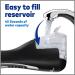 Waterpik Cordless Advanced Water Flosser with 3 Pressure Settings Dental Plaque Removal Tool Ideal for Travel or Small Bathrooms with USB Charger Black (WP-582UK) 582 Black - Buy Online on GoSupps.com
