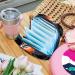Buy Women's Bonds Storage Pocket Menstrual Cup & Makeup Organizer - Great Capacity for Girls | Black Eye Vortians 1 Count - Buy Online on GoSupps.com