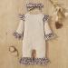 Loalirando Baby Christmas Romper Jumpsuit | My First Xmas Outfit 6-9 Months Beige 83 - Tree Design - Buy Online on GoSupps.com
