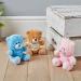 Small Brown Teddy Bear - Newborn Gift Plush Soft Toy with Embroidered T-Shirt - Buy Online on GoSupps.com