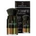 Natural Dry Shampoo for Women & Men by Ambiance | Brunette Tinted Powder | Travel Size Applicator Brush for Dark Brown Hair | Cleansing  Refreshing  & Volumizing 0.49 Ounce (Pack of 1) Brunette