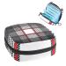 Women's bonds Storage pockets Stillpad holder black and white Scottish plaid plaid Portable period kit bag feminine product bag for women girls color4