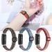 3 Pack Adjustable Fitbit Inspire 2 Bands - Ethnic Blue, Arrow Green, Red | Compatible with Fitbit Inspire HR/Inspire - Soft Loop Nylon Fabric Straps for Women/Men - Buy Online on GoSupps.com