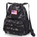 ATRIPACK Tactical Drawstring Backpack Water-Resistant Swim Bag String Bag Sandproof Beach Backbag American Flag Cinch Sack Bookbag for Men Women Boys Girls Basketball Swim Gym Sports(Black Camo