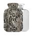 Snake Skin Hot Water Bottle without BAP with cover 2 l large hot water bag for pain relief from cramps