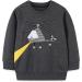 Dinosaur Boys Sweatshirt | Cotton Long Sleeve Pullover | Toddler Baby Clothes 3-4 Years | Helicopter Design - Buy Online on GoSupps.com
