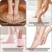 Silicone Moisturizing Socks Anti Slip Soft Gel Silicone Socks Spa Pedicure Foot Care Socks for Repairing Dry Feet Cracked Heel and Softening Rough Skin (1Pair-Pink) - Buy Online on GoSupps.com