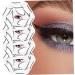 Eyeliner Stencil 4 Sheets 10 Models Each Eyeshadow Stencils 6 in1 Cat Eyeliner Stickers with Perfect Winged Tip Eyeliner Stencils - Buy Online on GoSupps.com
