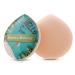 FVION 2 Pcs Large Powder Puff Makeup Puff Big Makeup Sponge For Wet & Dry Use Soft Thick Beauty Blender for Powder Foundation Contouring Blue
