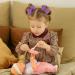 Bekecidi 20 Pieces Bow Hair Accessories Set Bow Hair Tie Hairpin Bow Hair Clips Rubber Band Bow Headband Hair Styling Decoration Accessories for Girls and Kids (Purple) - Buy Online on GoSupps.com