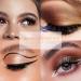 Shop Colored Eyelashes | Russian Strip Lashes DD Curl | 10 Pairs Mixed Natural Thick Volume - Buy Online on GoSupps.com