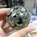 Natural Crystal Rough Crystal 4.5-5CM Natural Pyrite geode Ball Golden Iron Specimens Crystals and Stones Geode Gifts Can be Used for Natural Stones - Buy Online on GoSupps.com