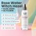 Rose Water Witch Hazel Facial Toner - Alcohol Free Hydrating Aloe Vera All Natural - 8 Fl Oz - Best for Radiant Skin - Buy Online on GoSupps.com