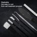 DMNQ 6 Piece Foot Care Set Professional and 1 Four-Sided Nail File Nail Lifter Pedicure Set Foot Care Set Professional Foot File Callus Remover Foot Shaver Foot File - Buy Online on GoSupps.com