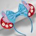 Yunmoxiao Mouse Ears Bow Headbands Shiny Bows Glitter Party Decoration Cosplay Costume for Kids Girls Women Princess Party Decorations Cosplay (Pink) - Buy Online on GoSupps.com