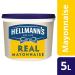 Hellmann's Real Mayonnaise 5L - Best Fries Burger Sauce & Salad Dressing - International Shipping Available - Buy Online on GoSupps.com