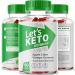 Let's Keto ACV Gummies - 180 Gummies for 90 Days (3 Pack) | LetsKeto - Buy Online on GoSupps.com
