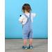 Kidscool Space Baby Girl Boy Denim Shortall 18-24 Months Blue-2037 - Buy Online on GoSupps.com