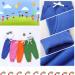 CuteOn Kids Elastic Waist Cotton Warm Trousers in Blue | 1-5 Years - Buy Online on GoSupps.com