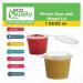 EcoQuality 50 Pack 1 oz Leak Proof Plastic Condiment Souffle Containers with Attached Lids - Perfect for Sauces, Samples, Slime, Jello Shots, Food Storage & More! - Buy Online on GoSupps.com