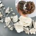 Koorium wedding hair accessories for women wedding tiaras for bride silver hair clips Crystal Headpieces Flower Headband Bridal Hair Pieces Pearl Hair Accessories Hair Styling Accessories - Buy Online on GoSupps.com