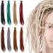 Noblife 10pcs 50cm Burgundy Dreadlock Extensions - Synthetic Crocheted Faux Locs for Men & Women - Jamaica Punk Hairstyle Accessories - Buy Online on GoSupps.com