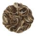 GIRLSHOW Messy Curly Big Hair Scrunchies 2.82oz Synthetic Hair Bun Extensions - Ash Blonde & Medium Golden Brown Mixed Updo for Women/Girls - Buy Online on GoSupps.com