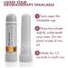 Brookstone Aromatherapy Inhaler - 6 Pack Essential Oil for Stress & Stuffy Nose Relief - Buy Online on GoSupps.com