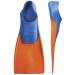 FINIS Long Floating Fins for Swimming and Snorkeling  Check Size Chart for Correct Sizing XXS (Jr. 11-1) Blue / Orange