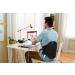 Sunbeam Heating Pad Wrap for Back Pain Relief | Auto Shut Off, Moist Heating | 23 x 15 Slate Grey - Buy Online on GoSupps.com