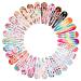 ZOYLINK 60 pieces hair clips for girls hair clips girls hair clip children girls hair clip (5 cm)