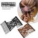Shop 4PC African Hairpise Magic Hair Comb Set - Elastic Pearls & Double Clips for Effortless Styling - Buy Online on GoSupps.com