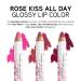 Physicians Formula Ros Kiss All Day Glossy Lipstick in Red Xoxo | Dermatologist & Clinically Tested | 1 Count - Buy Online on GoSupps.com