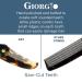 Giorgio G87 4.5 Inch Folding Mustache Comb and Beard Comb - Handmade Saw-cut Pocket Comb for Men - Tokyo 1 Pack - Buy Online on GoSupps.com