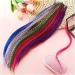 Feather Hair Extension Kit Feathers for hair extension synthetic colorful strands of fake feathers in hair accessories for women hairpiece extensions (Color : 12 Size : 16inches) 16inches 12 - Buy Online on GoSupps.com