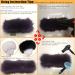 FHQHTH Wine Red Faux Fur Headband with Elastic for Women - Winter Earwarmer Ski Earmuff - Buy Online on GoSupps.com