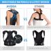 AVIDDA Posture Corrector for Men Women - Adjustable Back Brace for Pain Relief - Breathable Support Plate - Size S Black - Buy Online on GoSupps.com