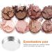 IMIKEYA 10pi ces Petit Bo tier Fards Paupi res Vide Godet Cosm tique Rond Palette Fards Paupi res pour chantillons de Poudre - Buy Online on GoSupps.com