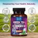 Green Tea Extract Capsules 1300mg - Standardized 45% EGCG & 98% Polyphenols - 3X Strength Green Tea Pills for Natural Energy - Herbal Supplement with Heart & Antioxidant Health Support - 60 Capsules 60 Count (Pack of 1) - Buy Online on GoSupps.com