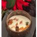 Buy Coconut Shell Candle - Scented Soy Essential Oil Eco-Friendly Wood Wick Natural Coconut Scent - International Shipping - Buy Online on GoSupps.com