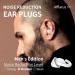 Afflatus Men s Edition Ear Plugs for Sleeping Specially Designed for Men and Large Size Ear Canals Large Earplugs for Noise Reduction Ultra-soft Comfortable Reusable (Size L Pairs*2) Pure Black for Men - Buy Online on GoSupps.com