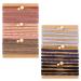 30 Pcs Boho Hair Tie Bracelets for Women Elastic Hair Tie for Thick Hair Rubber Hair Band Hair Elastics for Girls Braids Ponytails Soft & Stylish(6 Colors) 30 Pack